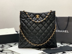 Chanel Spring Summer 24P Foldable Quilted Large Hobo Bag Factory Outlet Wholesale Top 1:1 AAA vs Genuine