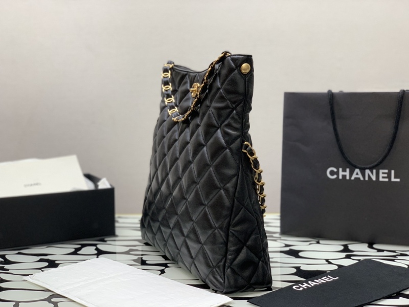 Chanel Spring Summer 24P Foldable Quilted Large Hobo Bag Factory Outlet Wholesale Top 1:1 AAA vs Genuine