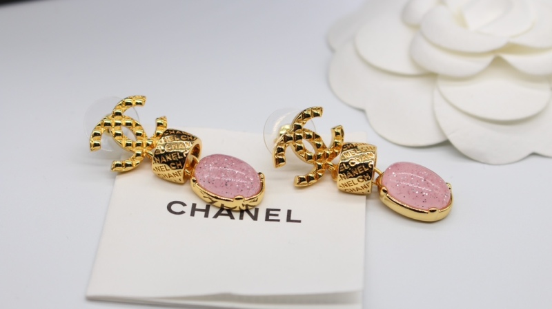 Chanel Spring Summer 2024 Pre-collection 24P Quilted CC Glass Pearl Pendant Earring 1:1 AAA Top Quality Factory Outlet Wholesale