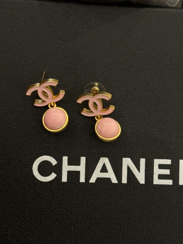 Chanel Enamel Ball Pendant Stud Earring 1:1 AAA Top Quality Replica vs Genuine Factory Outlet Wholesale