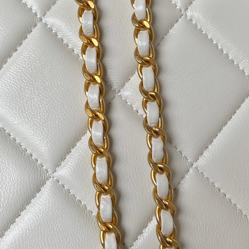 Chanel Top Replica AAA Copy Spring Summer 2024 Small Flap Bag Pearls on Chain Factory Outlet Wholesale
