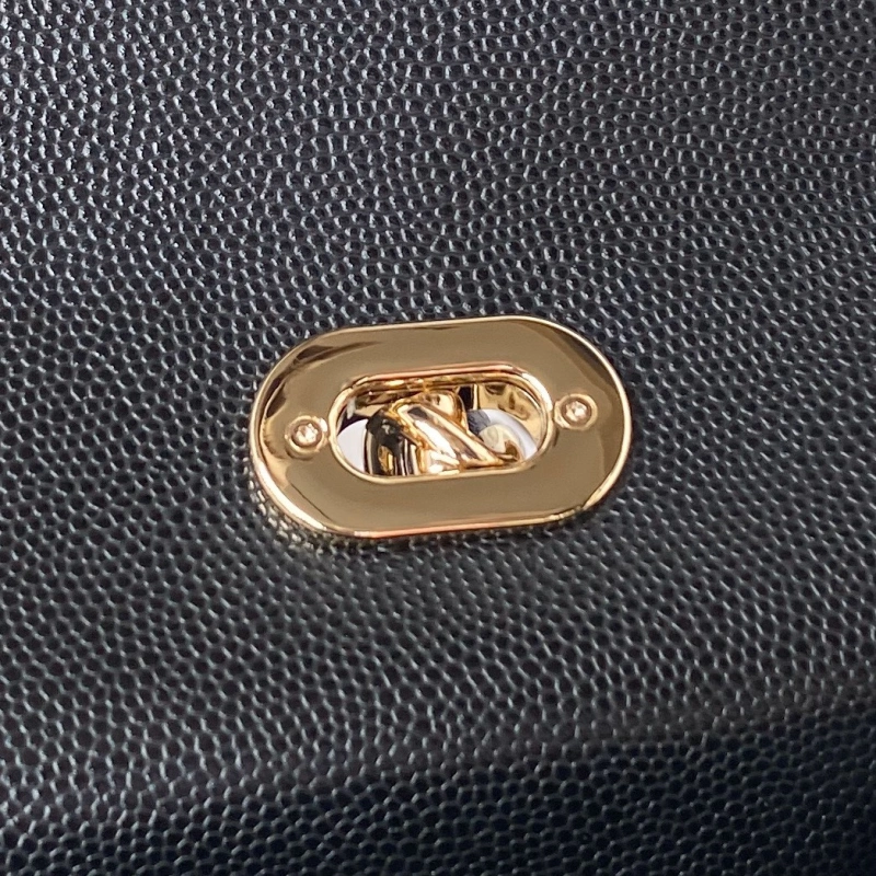 Chanel 24P Lichee Pattern Kelly MINI FLAP BAG WITH TOP HANDLE Chain Strap 1:1 AAA Top Quality vs Genuine Factory Outlet Wholesale
