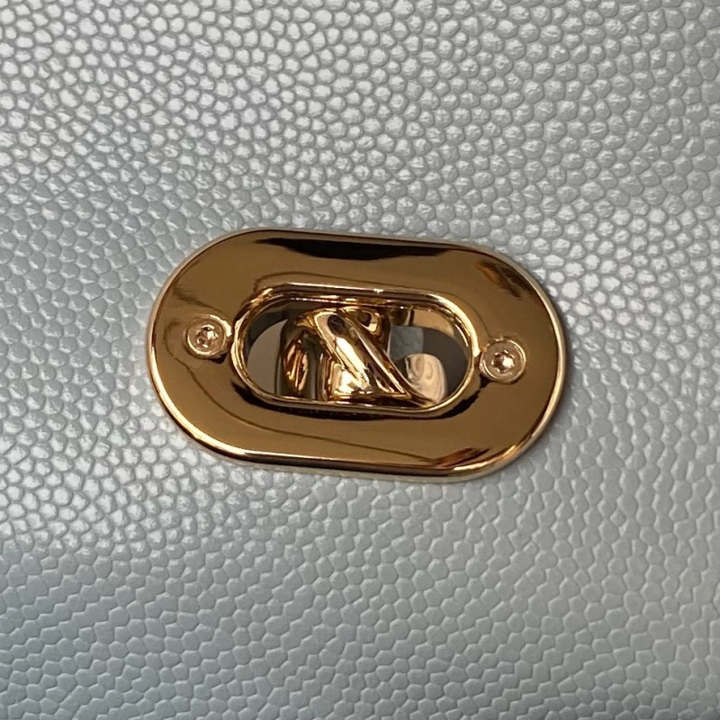 Chanel 24P Lichee Pattern MINI FLAP BAG WITH TOP HANDLE 1:1 AAA Top Quality vs Genuine Factory Outlet Wholesale