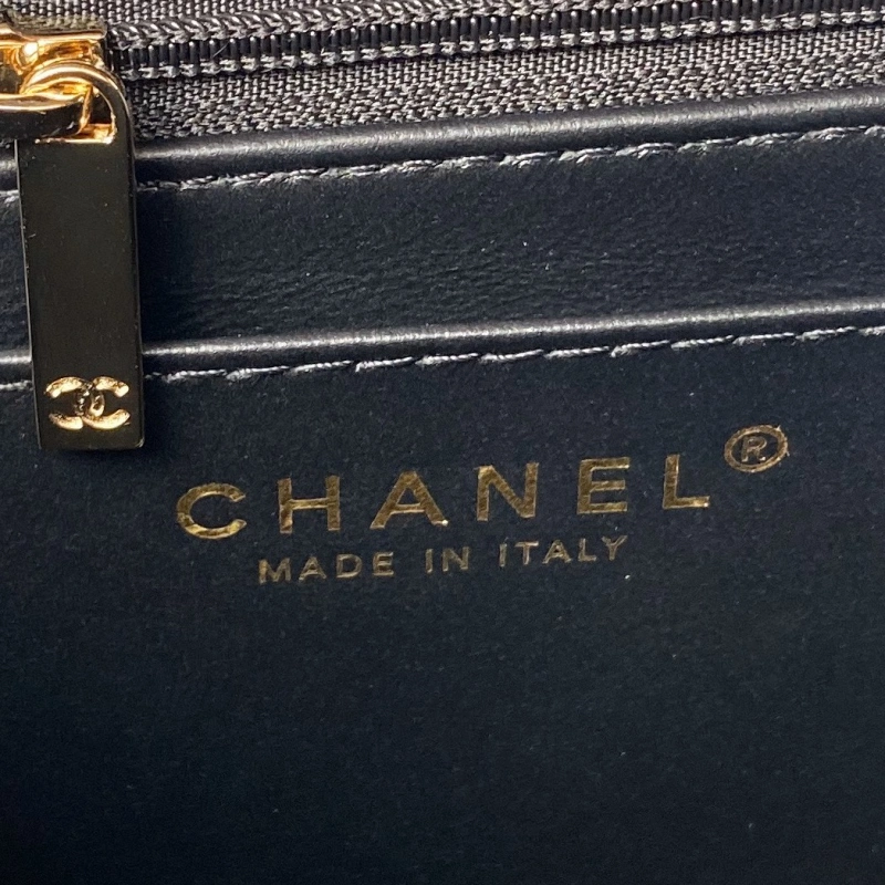 Chanel 24P Lichee Pattern Kelly MINI FLAP BAG WITH TOP HANDLE Chain Strap 1:1 AAA Top Quality vs Genuine Factory Outlet Wholesale
