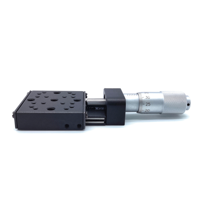 LDTSP-X-13VZ-01 Manual X Linear Translation Stage Guide Aluminum Alloy Black