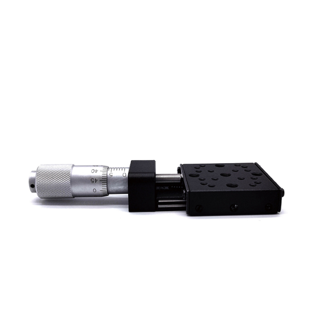 LDTSP-X-13VZ-01 Manual X Linear Translation Stage Guide Aluminum Alloy Black