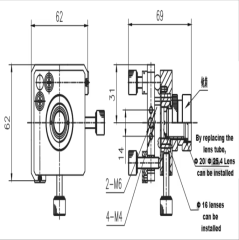 LDTBFxx-1YT Optical Adjustment Frame