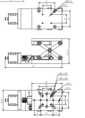 LDTDS-50JS Motorized lifting platform Scissor lift structure