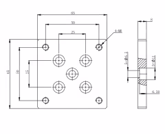 LDTDB12  MountIng Base Clamps with High Precision Customized OEM Support