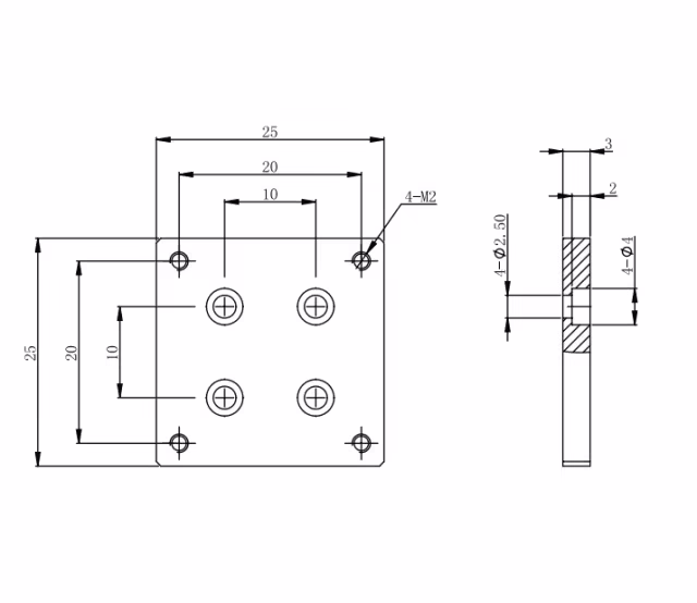 LDTDB16  MountIng Base Clamps with High Precision Customized OEM Support