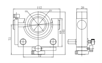LDTTF40-TZ-1YT Optical Adjustment Frame series