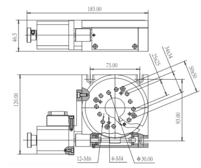 LSDH-100WS Motorized Rotary Stages