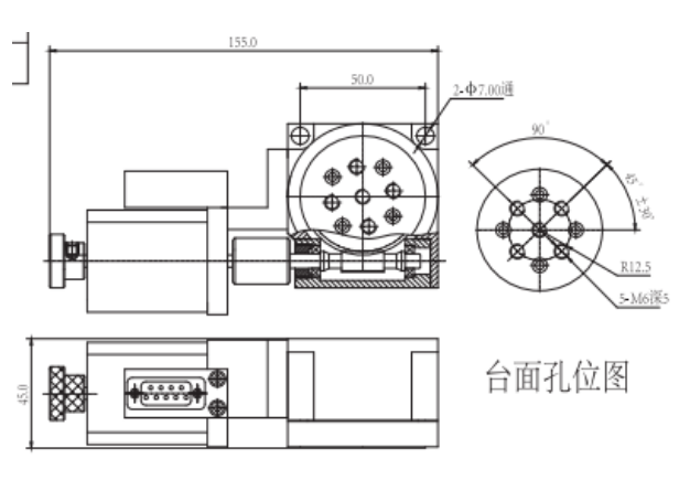 LSDH-60WS Motorized Rotary Stages