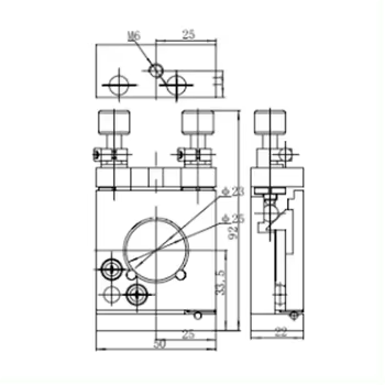 LDTBF25.4-3ZT Optical Adjustment Frame