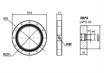 LDTPG3-52 Polarizer Mirror Mount
