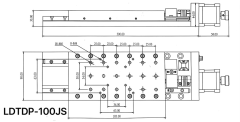 LDTDP-30JS Motorized Translation Stage