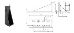 LDTZJ3  Right Angle Mounting Plate/Adapter with High Precision Customized OEM Support