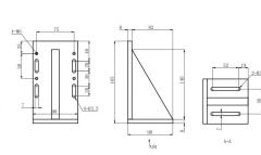 LDTZJ6 Right Angle Mounting Plate/Adapter with High Precision Customized OEM Support