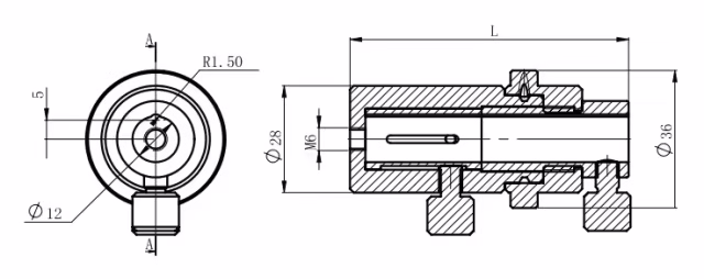 LDTGJ3-15 Optical Post Holders Lifting Range 72-87MM with Customizable OEM Support