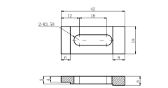 LDTYB6 Mounting Base Clamps with High Precision Customized OEM Support