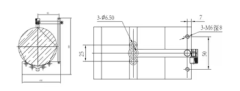 LDTBJ1-150-1ZT Variable Diameter Lens Holder series