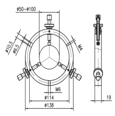 LDTBJ3-100 Variable Diameter Lens Holder series