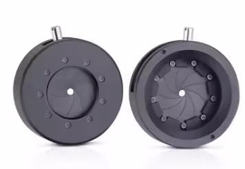 LDTGL1 Series Customized OEM Microscope Aperture Adjustable Iris Diaphragms Camera Lens Module Adapter Ring