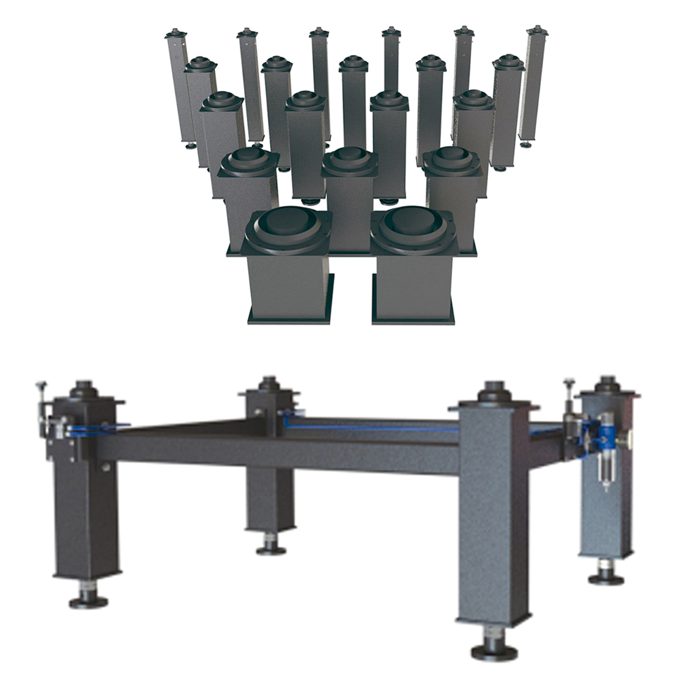 LeadTop's standard air-bearing isolator ZDT-P series 