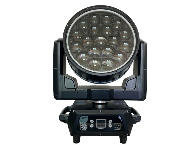IP65 19*40W RGBW 4in1 LED Moving Head Light With LED Ring