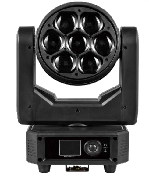 7*40W Mini Bee Eye  RGBW 4in1 LED Moving Head Light