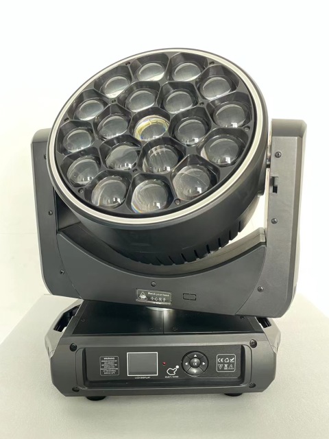 19*40W Bee Eye ZOOM  RGBW 4in1 LED Moving Head Light With LED Ring