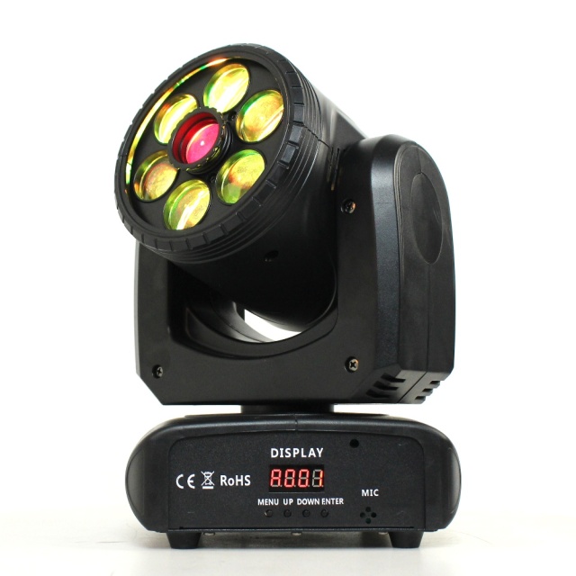 Mini bee eye pattern moving head