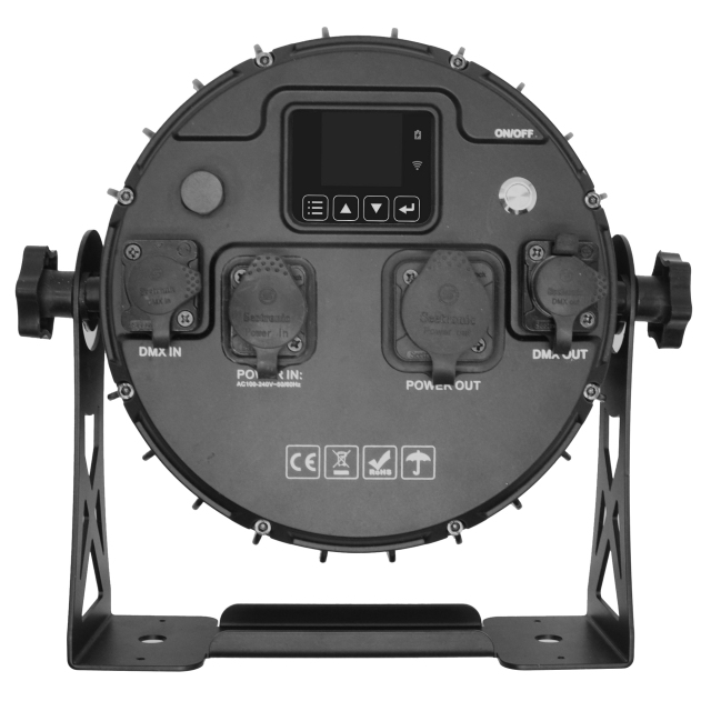 6 in 1 BATTERY POWER &  WIRELESS DMX WATER PROOF  PAR