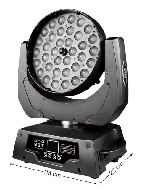 36x10 led moving head