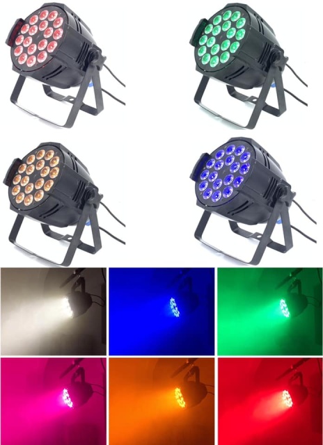 18x10w indoor par light