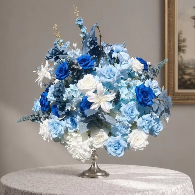Wedding Table Centerpiece Proposal Window Display Exhibition Hall