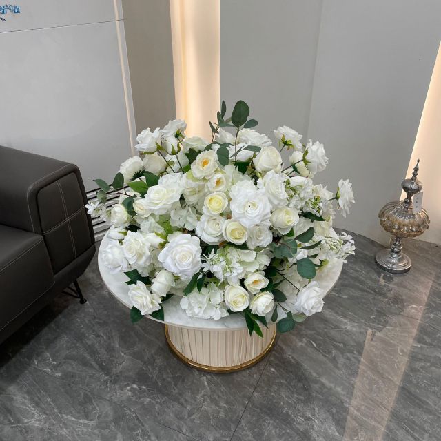Floral Artificial Flower Ball Wedding Decoration Wedding Flower Centerpieces Ball for Wedding