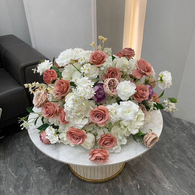 Floral Artificial Flower Ball Wedding Decoration Wedding Flower Centerpieces Ball for Wedding