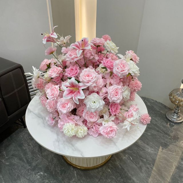 Floral Artificial Flower Ball Wedding Decoration Wedding Flower Centerpieces Ball for Wedding