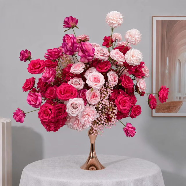 Wedding Table Centerpiece Proposal Window Display Exhibition Hall
