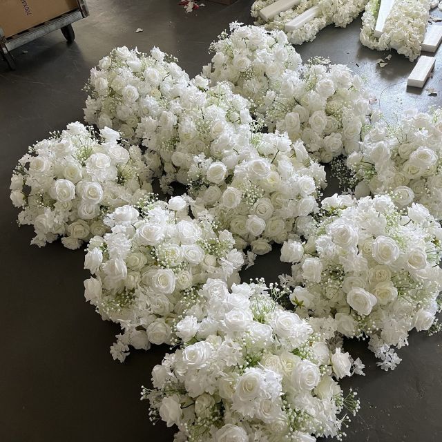Wedding Table Centerpiece Proposal Window Display Exhibition Hall