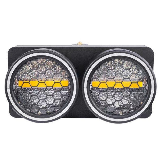 2-Eyes Blinder LED Matrix Retro Light