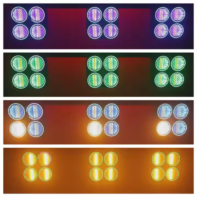 4 Eyes Cob Blinder LED Audience Retro Light