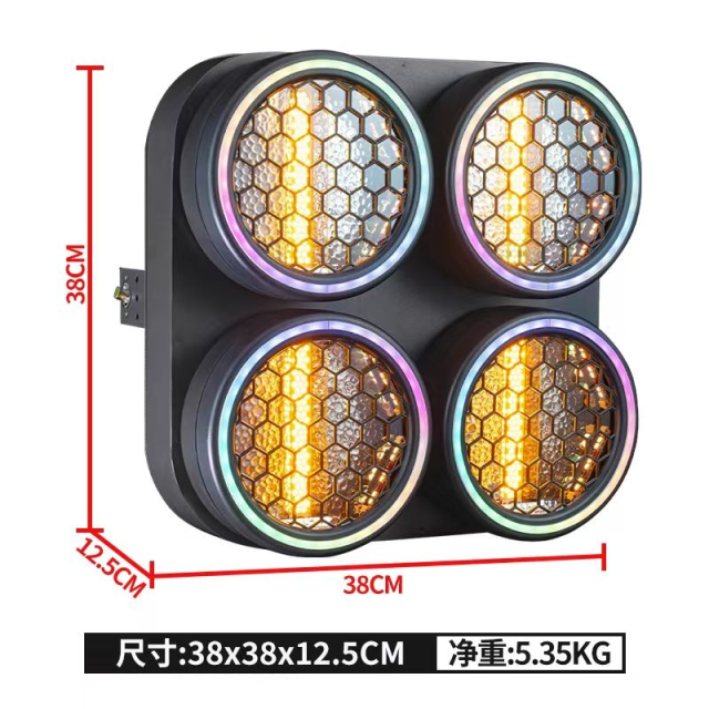4 Eyes Cob Blinder LED Audience Retro Light