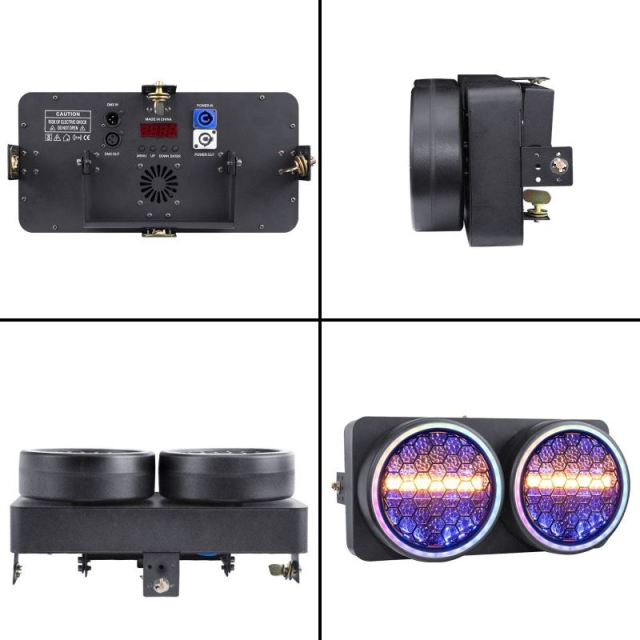 2-Eyes Blinder LED Matrix Retro Light