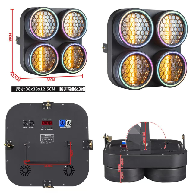 4 Eyes Cob Blinder LED Audience Retro Light