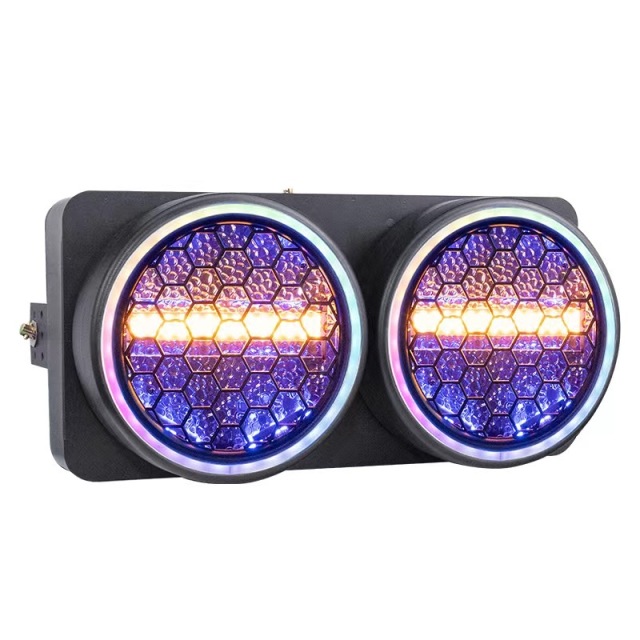 2-Eyes Blinder LED Matrix Retro Light