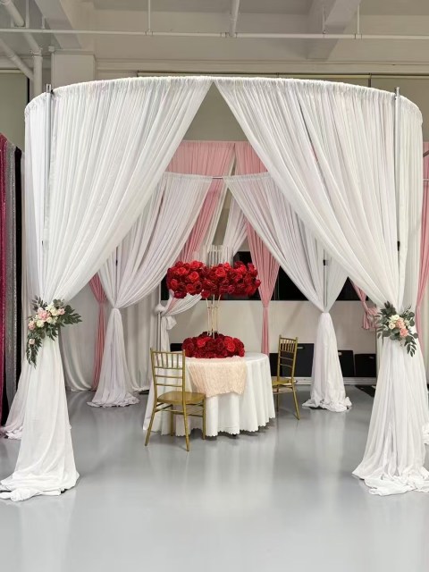 Wedding aluminum pipe for drape