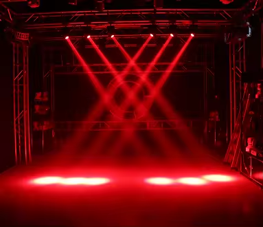 60W Beam Moving head light with led ring