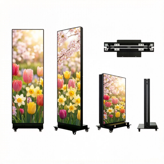 LED foldable banners
